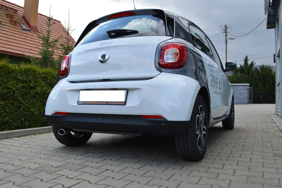 Cubierta de escape tubo de escape para Smart Fortwo Forfour tipo 453 ovalado desde 2014 - Imagen 4 de 4