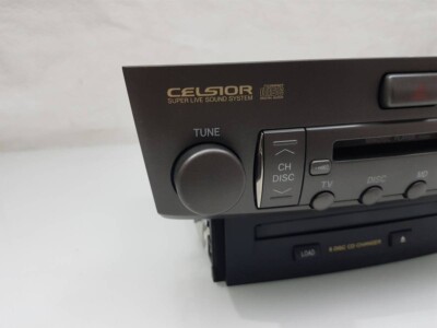 Toyota Celsior UCF31 UCF30 Audio Deck Radio MD DVD Genuine LS430