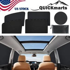 4PCS Magnetic Car Side Window Sun Shade Baby Privacy Screen Curtain UV Cover