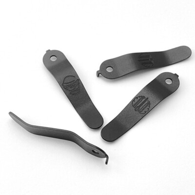 1 PC Custom Made Titanium Alloy Backclip for Strider SNG/SMF Folding Knife