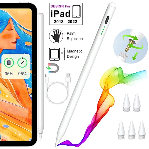 Für Apple Pencil 2. Generation Stylus Stift Pen für Apple iPad Pro/Air 2018-2023