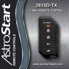 AstroStart 2615D-TX 1-Way 1-Mile 5-Button Remote Control For The Premium DS3 DS4
