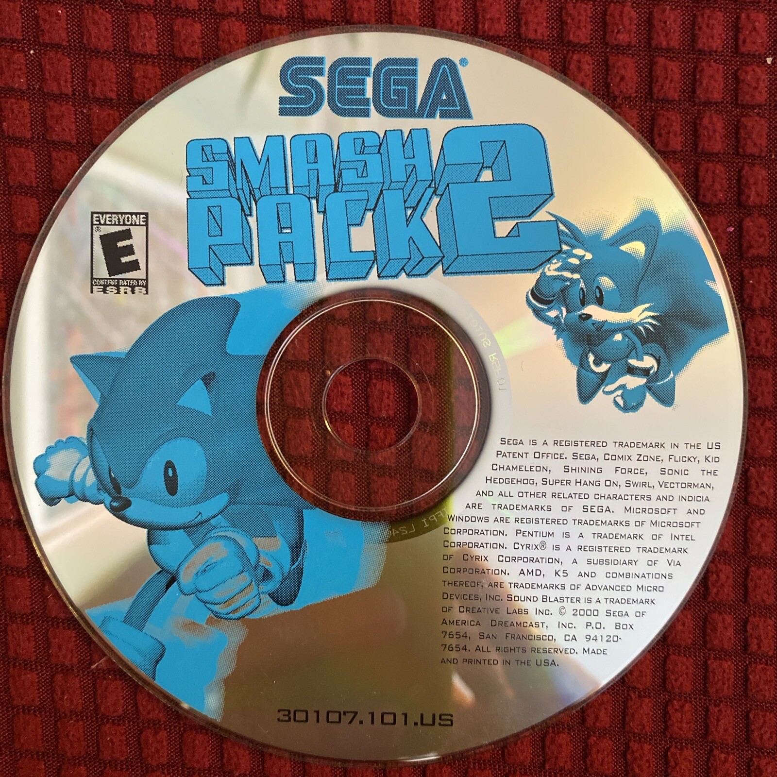 Sega Smash Pack 2 (PC, 2002) Disc Only 47875308718 eBay