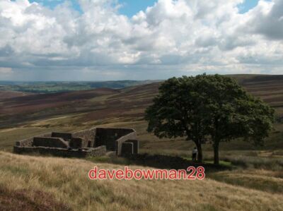 PHOTO  TOP WITHINS - PERHAPS THE INSPIRATION FOR EMILY BRONTE'S WUTHERING HEIGHT