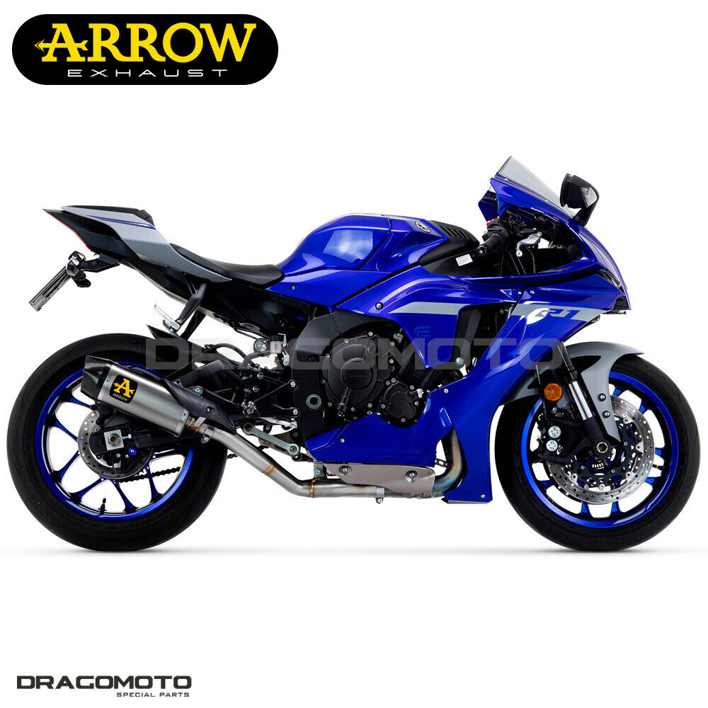 yzfr1 マフラー arrow Exhaust YAMAHA YZF 1000 R1 2023 2024 ARROW Titanium CC INDY
