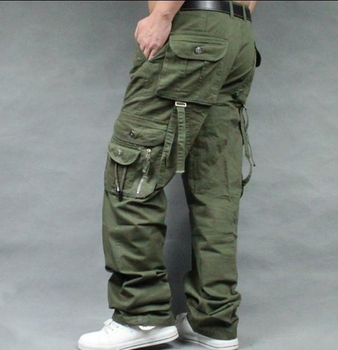Mens Baggy Loose Fit Overalls Cargo 