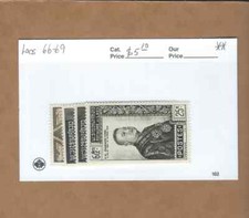 Laos   66-69  (King Sisavang-Vong)   MNH 