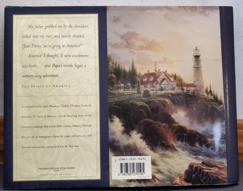 The Spirit of America by Thomas Kinkade Art Large Hardcover Book- Calvin Miller - Picture 5 of 11