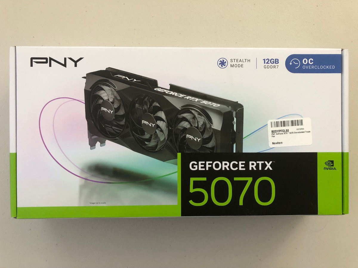 PNY GeForce RTX 5070 12GB OC | eBay