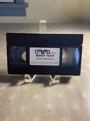 Mint Blood Feast VHS Rhino Video H.G. Lewis Herschell Gordon