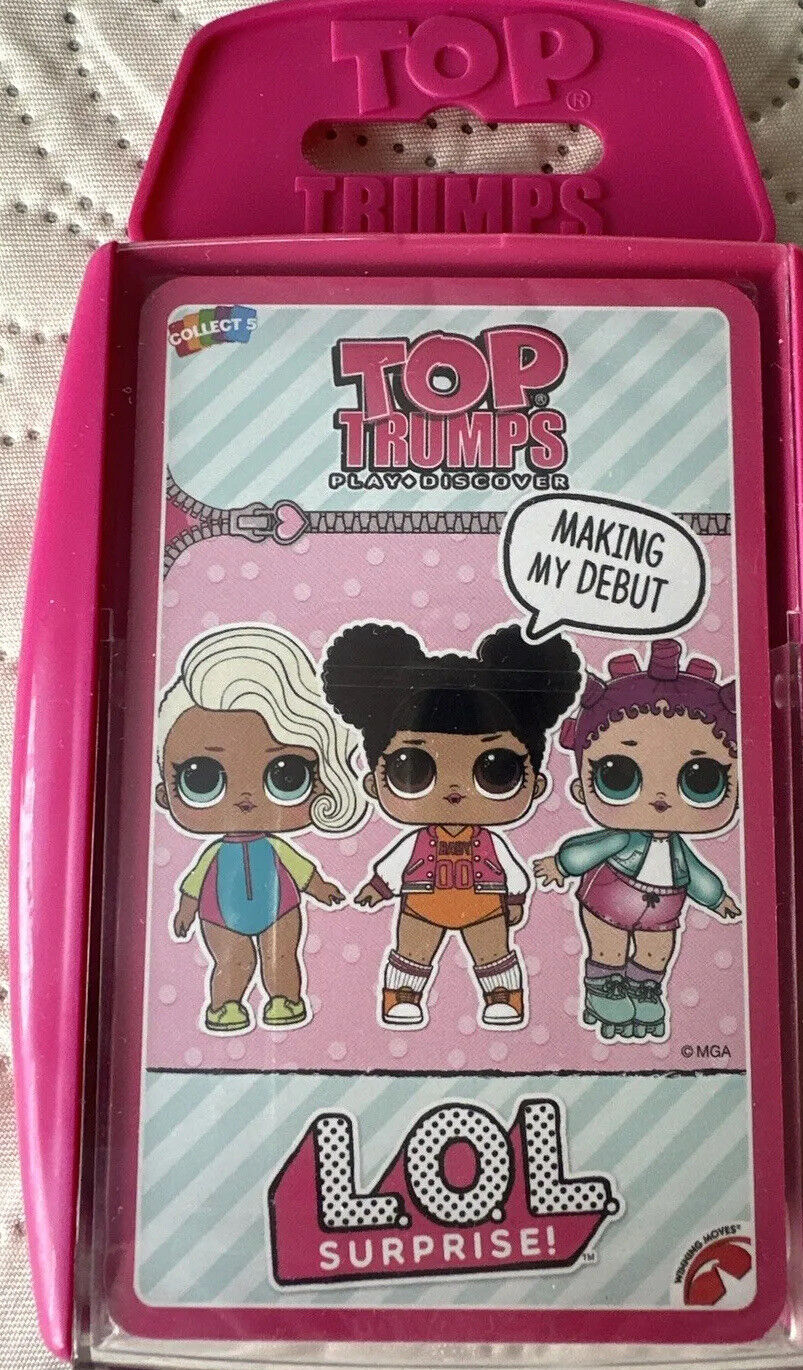 Jogo de Cartas Top Trumps L.O.L. Surprise - Creative Toys - Jogos