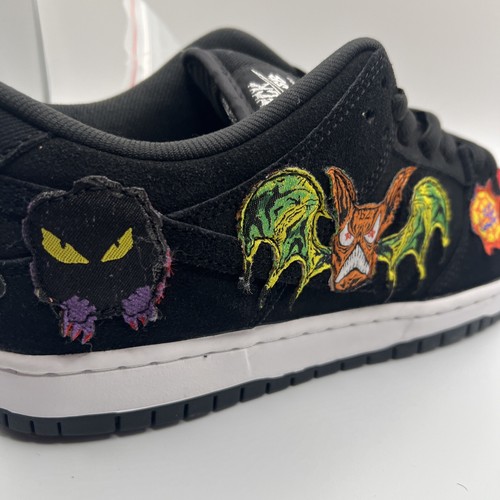 💀🔥Nike SB Dunk Low Pro QS Neckface Sneaker Größe 10 Herren mit Karton - Bild 7 von 21