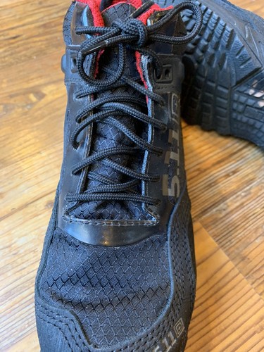 RARE Mens 5.11 Tactical Range Master All Conditions Hiking Boots SZ 6 Eu 38.5 - 第 5/12 張圖片