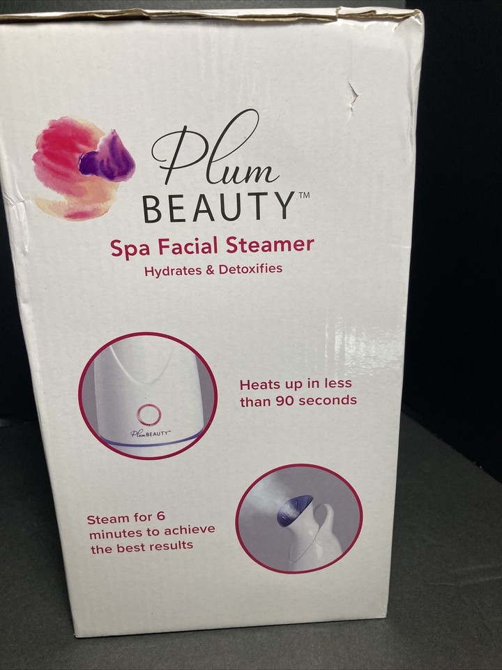 Plum Beauty Spa Facial Steamer Deep Cleaning Face Steamer Home Facial