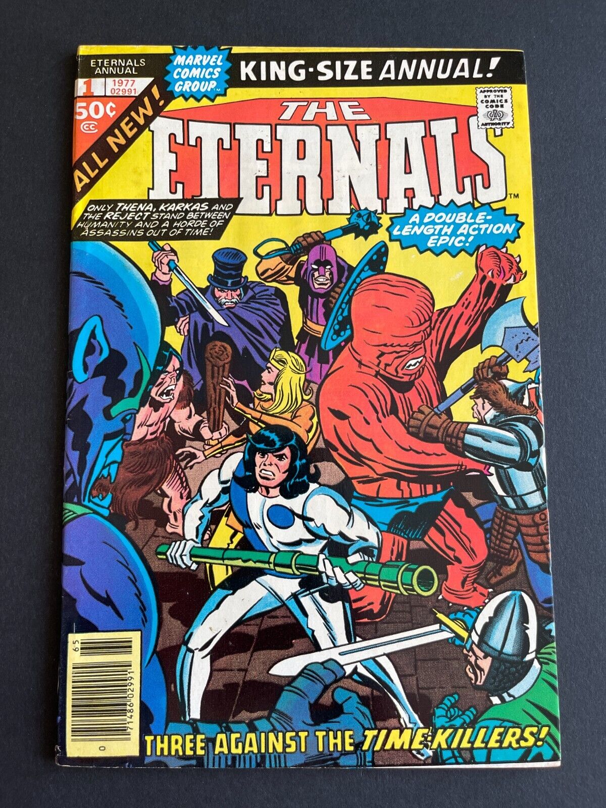 Eternals Annual #1 - The Time Killers (Marvel, 1977) VG