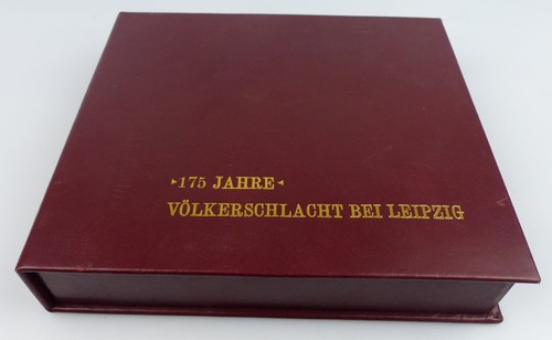 seltenes Minibuch im Etui mit Heft: 175 Jahre Völkerschlacht bei Leipzig - Picture 3 of 12