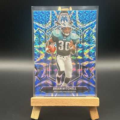 BRIAN MITCHELL - 2024 Panini Mosaic - BLUE REACTIVE MOSAIC PRIZM - EAGLES