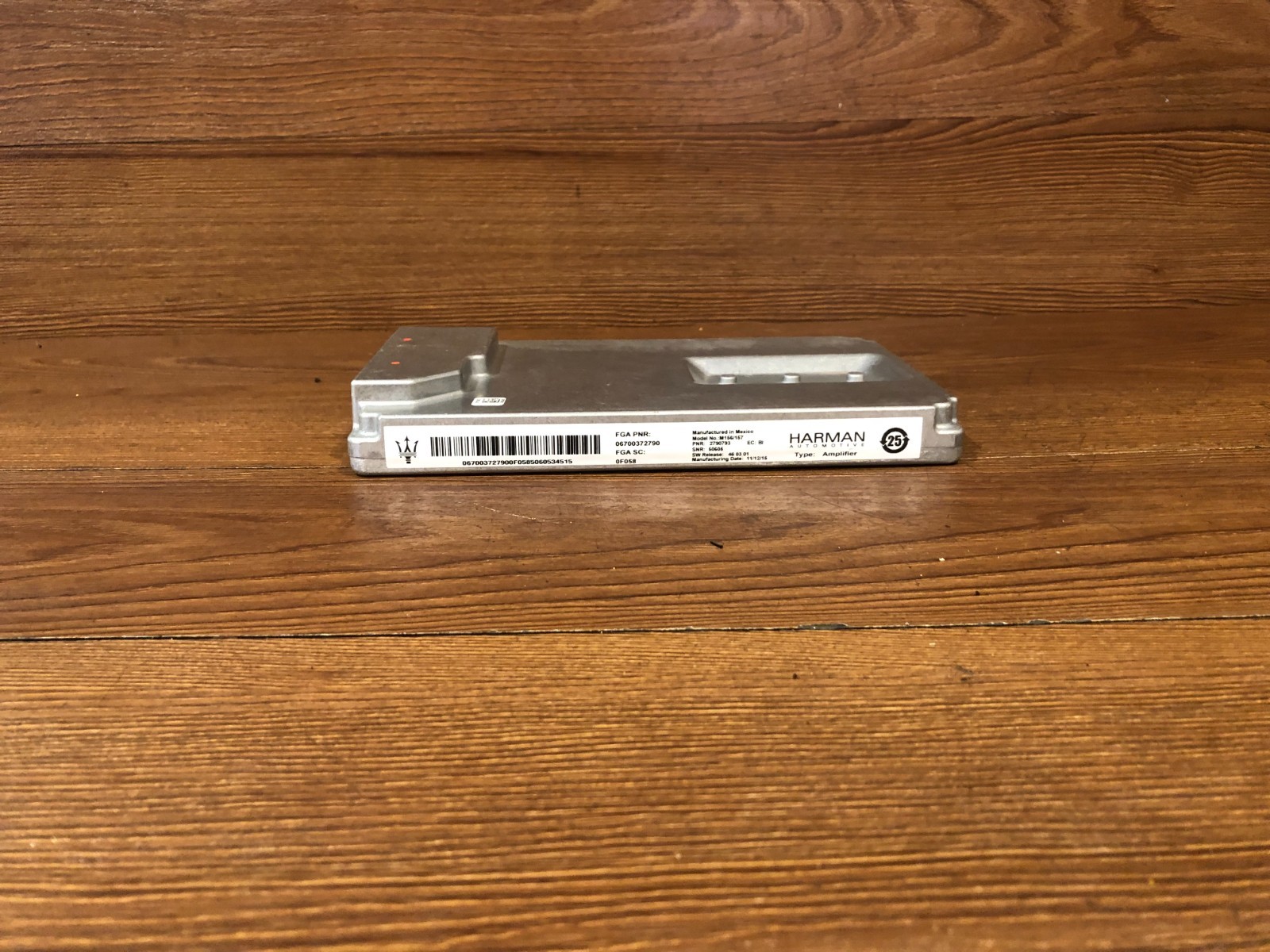 2014-2019 MASERATI QUATTROPORTE AMP AUDIO RADIO AMPLIFIER HARMAN KARDON OEM