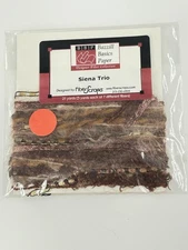 BBP Bazzill Basics Paper Siena Trio Fiber Scraps 21 Yards