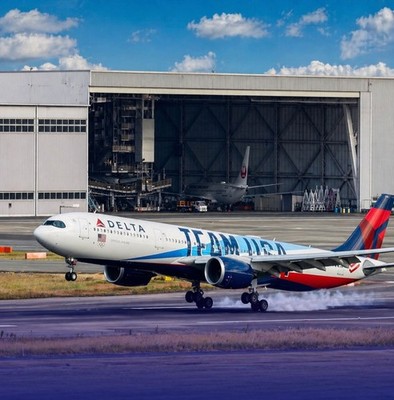 NEW GEMINI JETS 1:200 scale DELTA AIRLINES A330-900 TEAM USA 2024