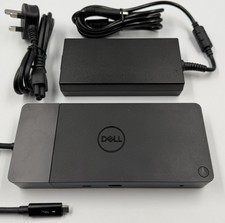 Dell WD19TB Docking Station Thunderbolt 3 + 180W PSU + USB-C Dual 4K Display UK