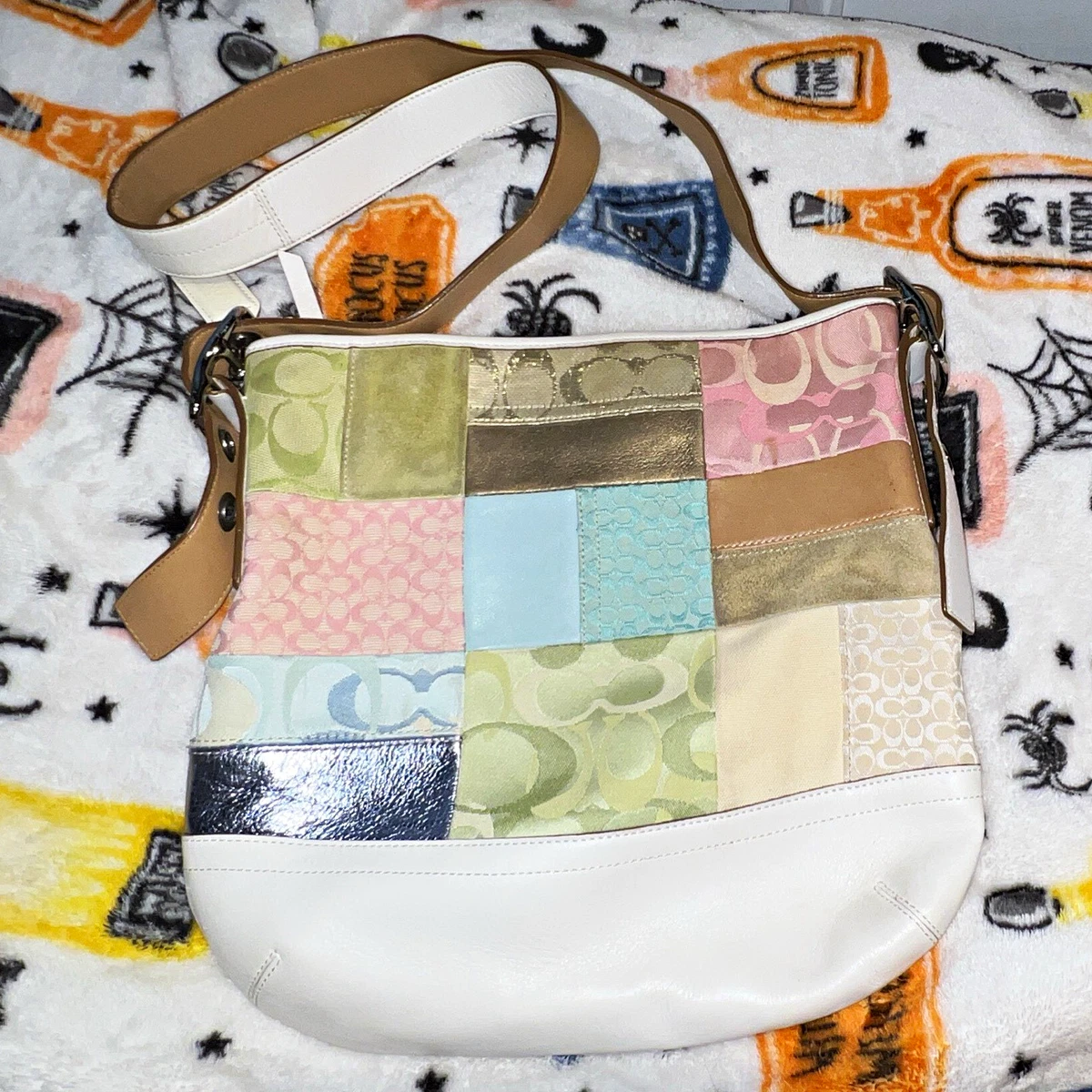 Coach Patchwork Zip Shoulder Bags for Women for sale | eBay