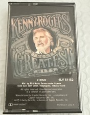 Kenny Rogers - Twenty Greatest Hits Cassette, Pre-owned, Very Good Condition