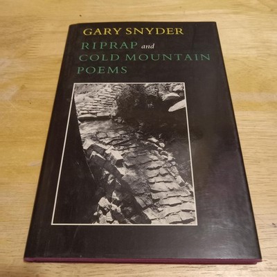 Gary Snyder Riprap And Cold Mountain Poems 1990 North Point Press 8voHCDJ NF VG+