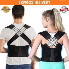 Back Brace Posture Corrector – Upper & Lower Back Support for Men & Women