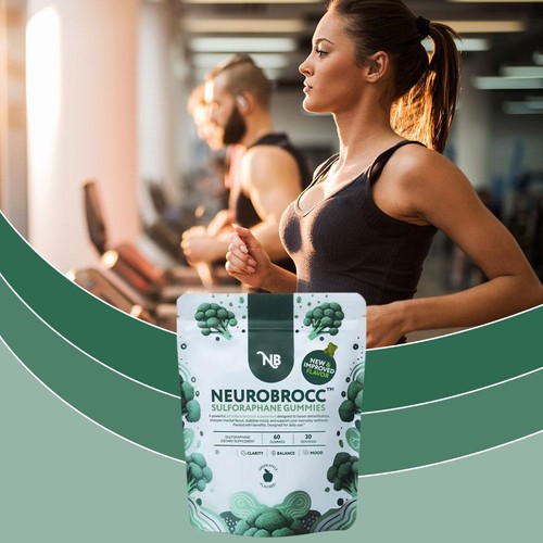 NeuroBrocc Integratore Sulforafano Gomma - Estratto di Germogli di Broccoli Vegani0099 - Foto 4 di 14