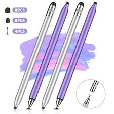 4PC Universal Stylus Pen, Touch Screen Pen For iPhone iPad Samsung Tablet Phone