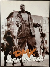 8.5x11 OG Rap Promo Ad Poster DMX Get At Me Dog Ruff Ryders Def Jam 1998