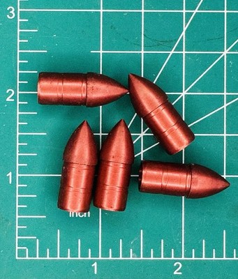 Precision Bullet Target Points for Arrows - 50 gr. - New (036)