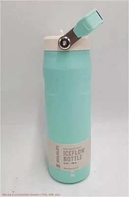 Stanley 24oz IceFlow Aerolight Water Bottle Flip Straw- Green READ DESCRIPTION