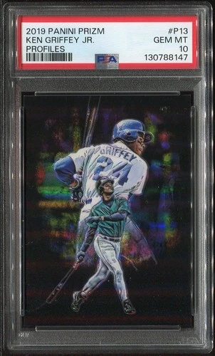 2019 Ken Griffey Jr. Panini Prizm Profiles #P13 Seattle Mariners PSA 10