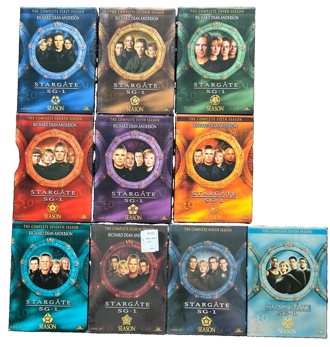 Stargate SG 1 Complete Series DVDs & Blu-ray Discs for sale | eBay