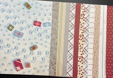 STAMPIN UP DSP 12 sheets of Christmas paper