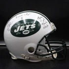 Vinny Testaverde Signed Full Size Helmet Jets Auto Monday Night Miracle D13817