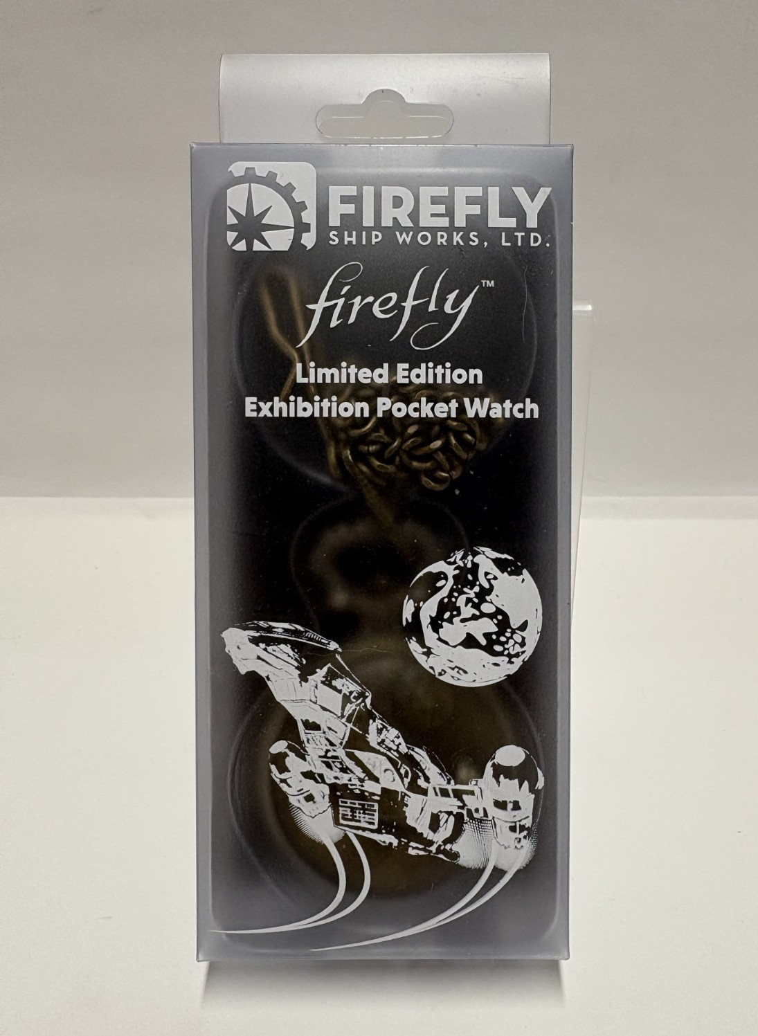 NIB Firefly Loot Crate Commemorative Pocket Watch Metal 2017 Qmx Serenity