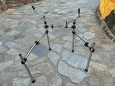 ALESIS STRIKE CHROME Drum Rack Mount Stand + EXTRAS (SEE PICTURES)