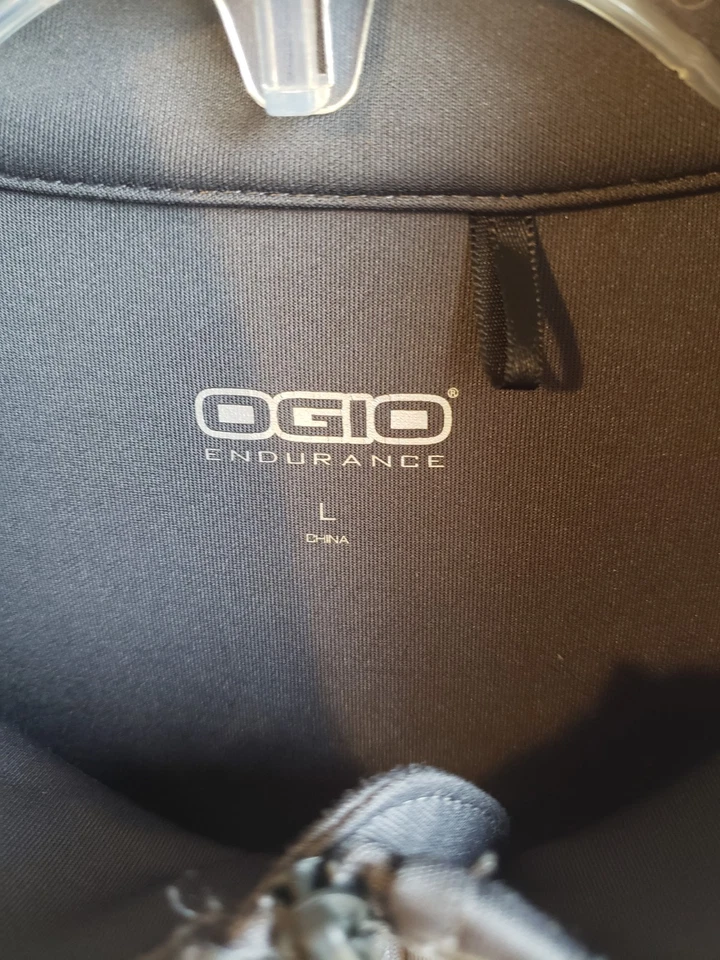 Ogio Endurance Jacket Mens Large Grey Athletic Performance Stretch Pockets Golf - Image 2 of 4