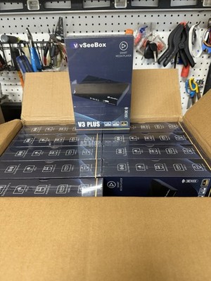 vSeeBox V3 Plus Android TV Box | 64GB | Voice Remote | 4K UHD |