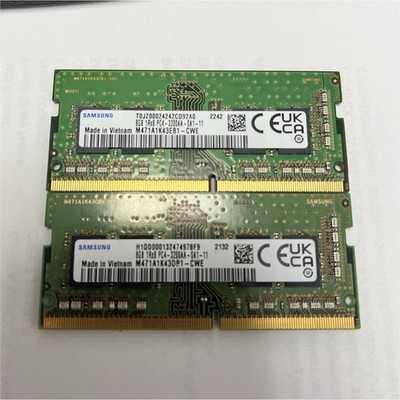 Samsung DDR4 SO-DIMM 16GB (2x8GB) PC4-3200AA 260-Pin Laptop Memory