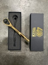 Matco Tools 40th Anniversary Gold Plated 14 Drive Ratchet New Wbox