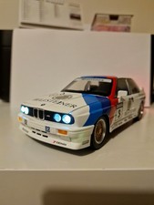 1:24 BMW M3 1988 RetroWasteiner Alloy Diecast Car Model Lights&sound Kids Adults