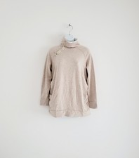 Isabel Maternity by Ingrid & Isabel Sherpa Collar Snap Sweatshirt Women
