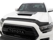 For Toyota Tacoma 2016-2023 Husky Aeroskin II Matte Black Hood Shield