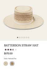 Stetson Batterson Women  s Cowboy Hat Tan Size Small