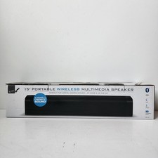 iLive 15" Portable Wireless Multimedia Speaker Videos Gaming Music New