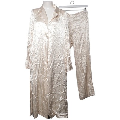 Lis Bonne Atelier, Set, Größe: 40, Viskose, Beige, Einfarbig, Satin #ziJ